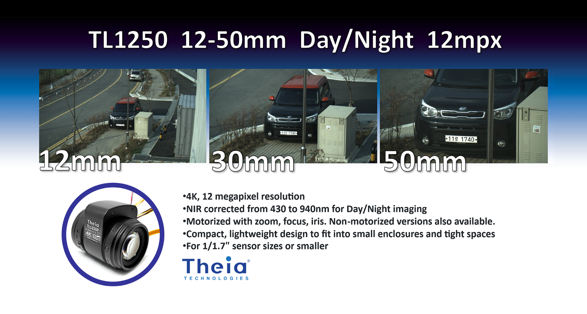 Theia TL1250 Telephoto