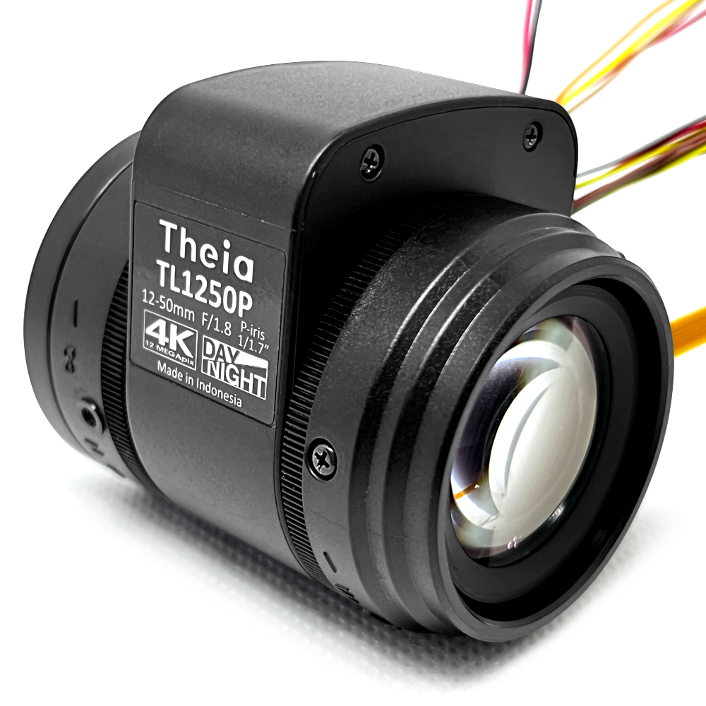 Theia IQ Lens TL1250P-IQ Intelligent Motorized Telephoto